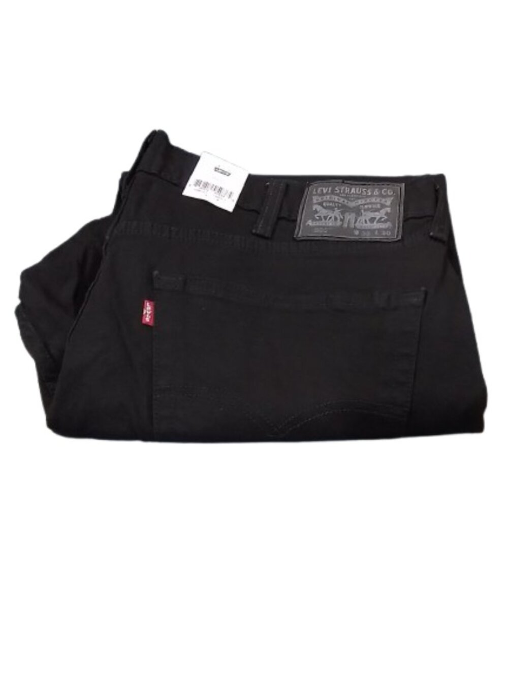 Men's Levi's 505 Flex Regular Fit Straight Leg Jeans - Black - 38x30 - NWT